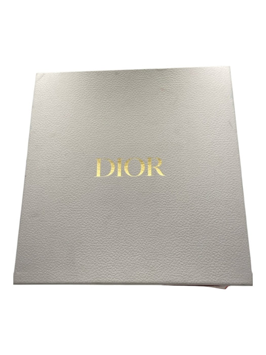 Christian Dior Shoe Size 37.5 Black & White Patent Leather Nylon Logo Sneakers Black & White / 37.5