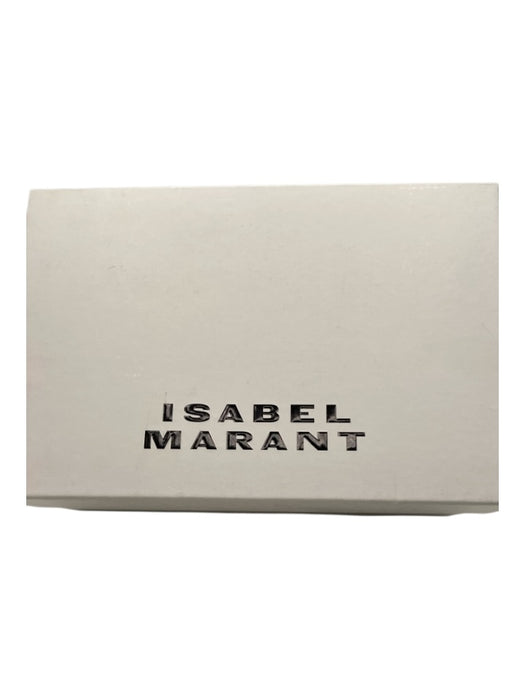 Isabel Marant Shoe Size 40 Gold & Black Sheep Leather round toe Logo Sneakers Gold & Black / 40