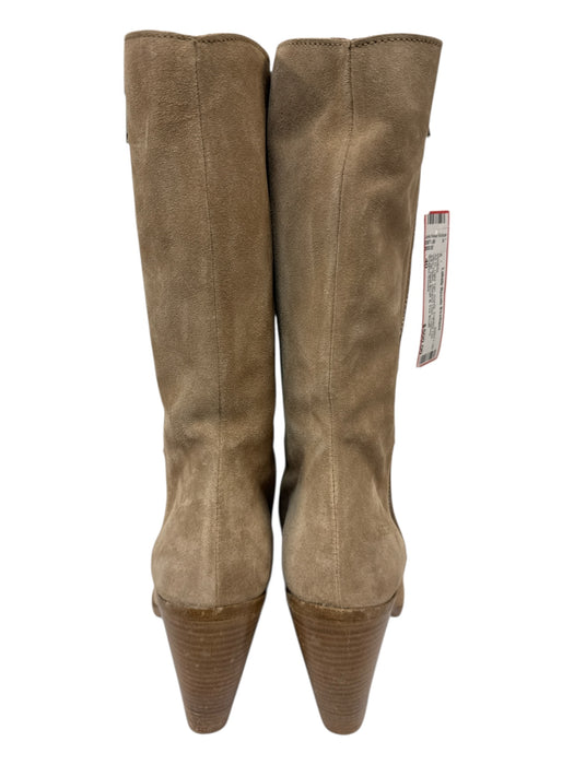 Golden Goose Shoe Size 40 Light Tan Suede Pointed Toe Stich Detail Booties Light Tan / 40