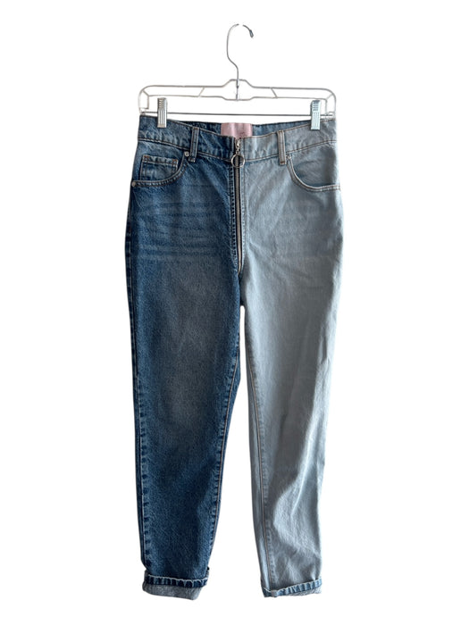Revice Size 27 Medium & light wash Cotton Two Tone High Waisted Zip Fly Jeans Medium & light wash / 27