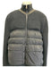 Moncler Size XL Blue Cotton Blend Knit Crew Neck Puffer Men's Sweater Blue / XL