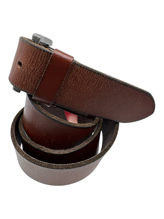 Joes AS IS Brown Leather Men's Belt Brown