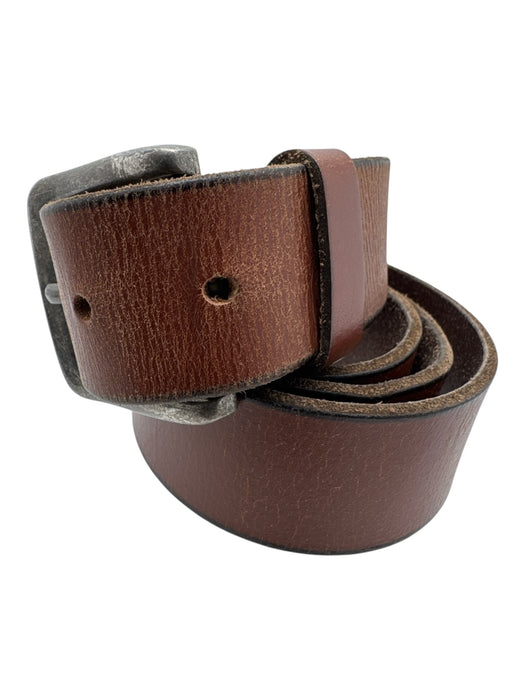 Joes AS IS Brown Leather Men's Belt Brown