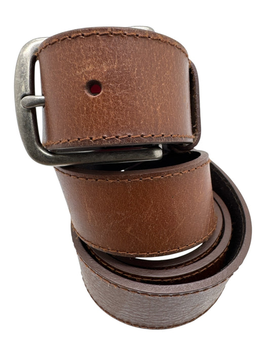 Levis AS IS Brown Leather Men's Belt Brown