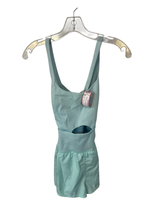FP Movement Size S Aqua Built in bra Athletic Romper Aqua / S