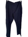 Spanx Size L Navy Rayon Blend Elastic Waist Straight Leg Pants Navy / L