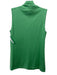 Kinross Size M Light Green Cashmere Sleeveless Turtleneck Top Light Green / M