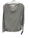 Vince Size XS Gray Missing Fabric Tag Knit Heathered Long Sleeve Wide Neck Top Gray / XS