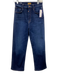 Mother Size 25 Dark Wash Cotton Blend Denim High Waist Button Fly Jeans Dark Wash / 25