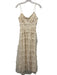Thirty Thirty Size S Cream White Polyester Butterfly Applique Mesh Overlay Dress Cream White / S