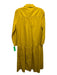 Zara Size XS Marigold Yellow Cotton Long Sleeve Solid Button Up & Collar Dress Marigold Yellow / XS