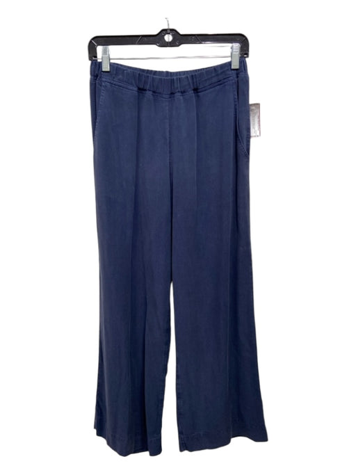 Velvet Size XS Slate Blue Lyocell blend Elastic Waist Wide Leg Pull On Pants Slate Blue / XS