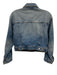Mother Superior Size S Light Wash Cotton Long Sleeve Button Up Denim Jacket Light Wash / S