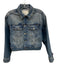 Mother Superior Size S Light Wash Cotton Long Sleeve Button Up Denim Jacket Light Wash / S