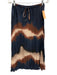 Bella Dahl Size XS / S Blue, Beige, Brown Polyester Pleated Midi Skirt Set Blue, Beige, Brown / XS / S