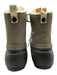 The North Face Shoe Size 8.5 gray green & black Synthetic Rubber Sole Snow Boots gray green & black / 8.5