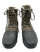 The North Face Shoe Size 8.5 gray green & black Synthetic Rubber Sole Snow Boots gray green & black / 8.5