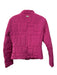 Escada Sport Size S / 36 Fuchsia Pink Polyester Zip Pocket Quilted Puffer Jacket Fuchsia Pink / S / 36
