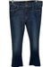 Mother Size 30 Dark Wash Cotton Blend Low Rise Flare Jeans Dark Wash / 30