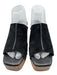 Sam Edelman Shoe Size 8 Brown Suede Open Square Toe Studded Platform Clogs Brown / 8