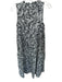 Maeve Size S White & Black Modal Sleeveless Leaves Maxi Dress White & Black / S