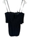 BCBGMAXAZRIA Size 12 Black Polyester Blend Strapless Underwire Back Zip Dress Black / 12