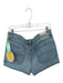 Mother Snacks Size 31 Light Wash Cotton High Waist Denim Shorts Light Wash / 31