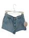Mother Snacks Size 31 Light Wash Cotton High Waist Denim Shorts Light Wash / 31