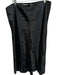 Vince Size 1X Black Acetate Elastic Waist Silky Midi Skirt Black / 1X