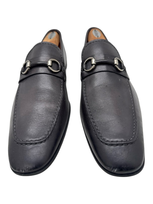 Magnanni Shoe Size 11.5 AS IS Dark Gray Leather Solid Men's Shoes Dark Gray / 11.5