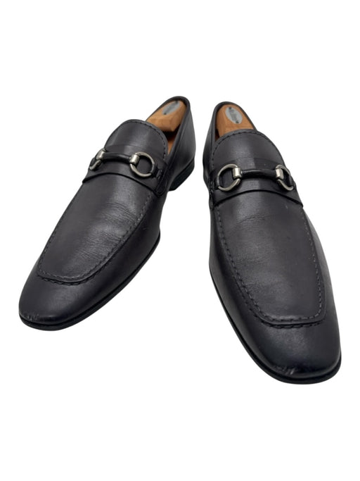 Magnanni Shoe Size 11.5 AS IS Dark Gray Leather Solid Men's Shoes Dark Gray / 11.5
