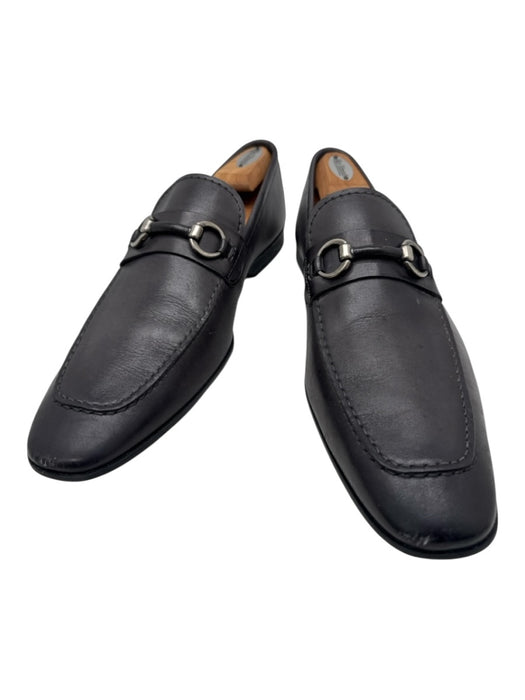 Magnanni Shoe Size 11.5 AS IS Dark Gray Leather Solid Men's Shoes Dark Gray / 11.5