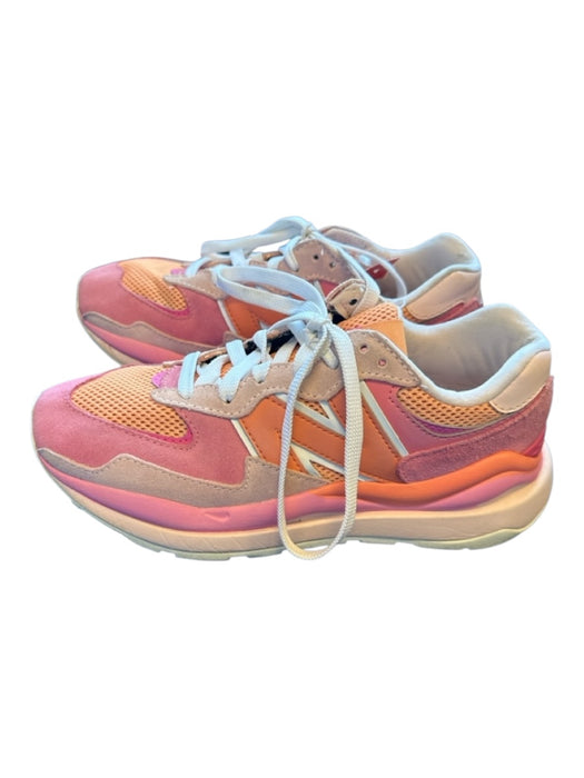 New Balance Shoe Size 7.5 Pink & Orange Canvas & Leather Chunky Sneakers Pink & Orange / 7.5