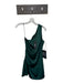 Lulus Size XS Forest Green Polyester & Spandex One Shoulder Side Gather Dress Forest Green / XS