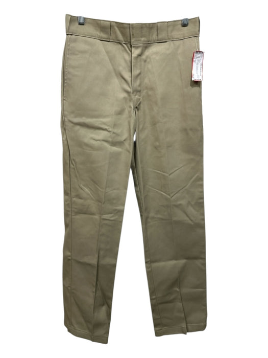 Dickies NWT Size 30 Beige Polyester & Cotton Zip Fly Pockets Men's Pants Beige / 30