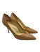 Sarah Flint Shoe Size 41.5 Beige Leather Pointed Toe Skinny Heel Pumps Beige / 41.5