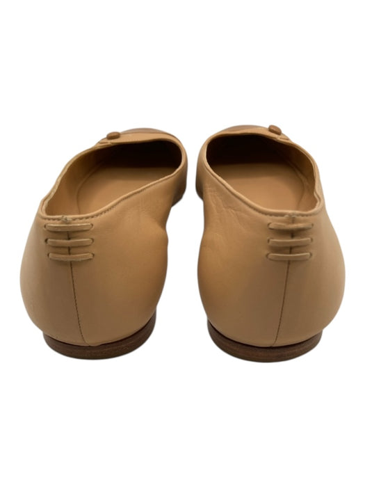 Sarah Flint Shoe Size 40 Tan & Brown Leather & Patent Leather Flats Tan & brown / 40