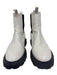 ALLSAINTS Shoe Size 41 Cream & Black Leather Chelsea Low Calf Height Boots Cream & Black / 41