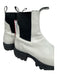 ALLSAINTS Shoe Size 41 Cream & Black Leather Chelsea Low Calf Height Boots Cream & Black / 41