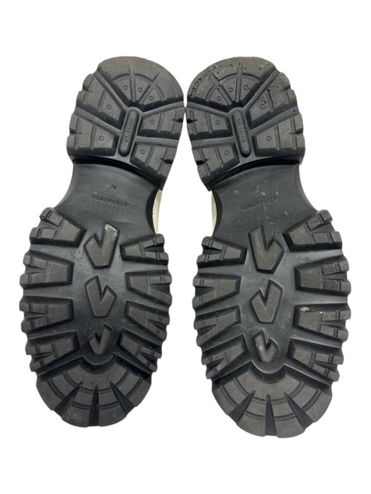 ALLSAINTS Shoe Size 41 Cream & Black Leather Chelsea Low Calf Height Boots Cream & Black / 41