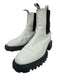 ALLSAINTS Shoe Size 41 Cream & Black Leather Chelsea Low Calf Height Boots Cream & Black / 41