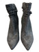Jessica Simpson Shoe Size 8 Grey fabric upper Above Ankle Pointed Toe Booties Grey / 8