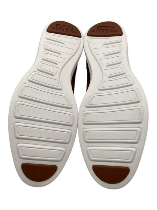Cole Haan Shoe Size 8 Brown & White Leather Foam Sole lace up Loafers Brown & White / 8