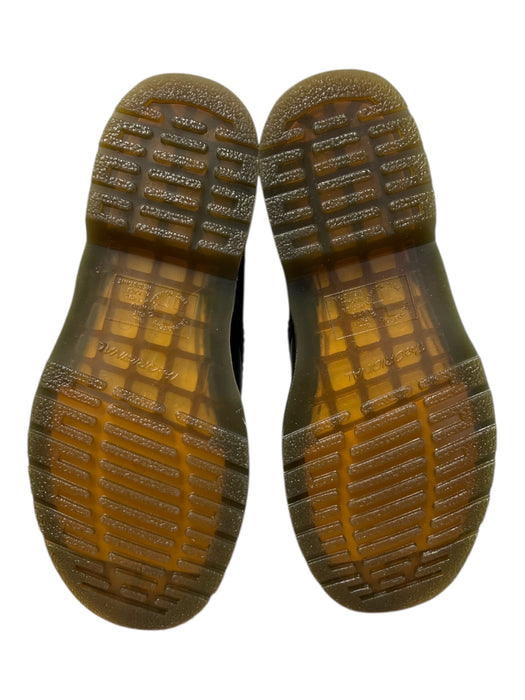 Dr. Martens Shoe Size 9 Black Leather Almond Toe lace up Rubber Sole Boots Black / 9