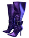Steve Madden Shoe Size 8 Purple Synthetic Below the Knee Pointed Toe Boots Purple / 8