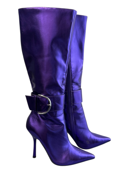 Steve Madden Shoe Size 8 Purple Synthetic Below the Knee Pointed Toe Boots Purple / 8