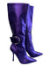 Steve Madden Shoe Size 8 Purple Synthetic Below the Knee Pointed Toe Boots Purple / 8