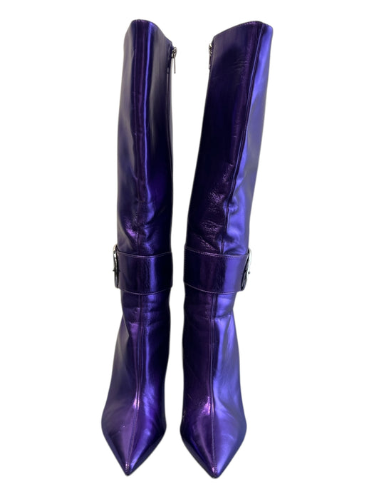 Steve Madden Shoe Size 8 Purple Synthetic Below the Knee Pointed Toe Boots Purple / 8