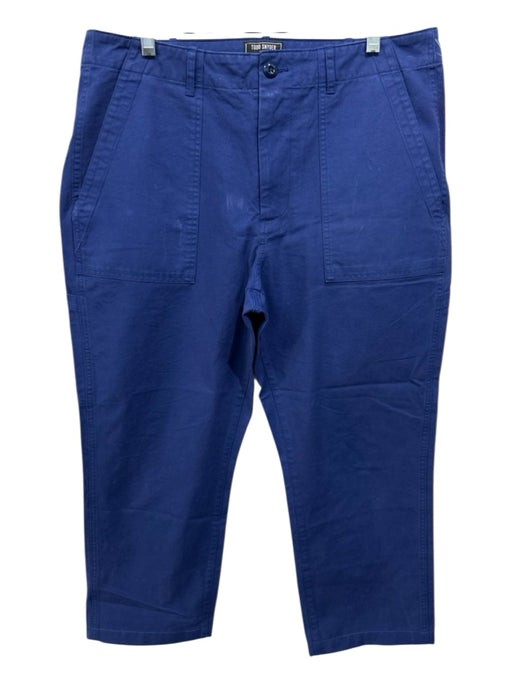 Todd Snyder Size 34 Blue Cotton Zip Fly Men's Pants Blue / 34