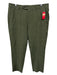 Todd Snyder Size 34 Green Linen Zip Fly Men's Pants Green / 34